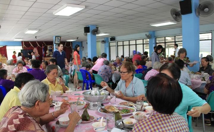 WICE Freight holds Share and Care Society at Baan Bang Khae Retirement Home